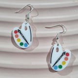 Paint Palette Earrings